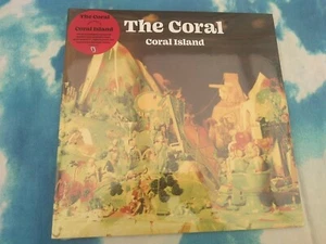 THE CORAL - Coral Island - No'd Dinked Clear Vinyl DBL LP + 7" + signed print# - Picture 1 of 3
