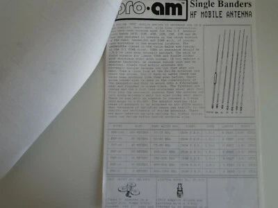 PRO-AM ANTENNA (INFORMATION ONLY)........................RADIO_TRADER_IRELAND. - Image 1 of 3