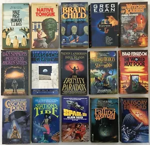 Lot of 15 Science Fiction Paperback Books - Sci-fi Action Adventure Fantasy - Picture 1 of 12