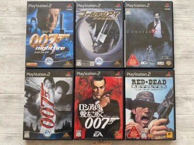 SONY PS2 007 series & Constantine & Red Dead Revolver set from Japan - Image 1 of 4