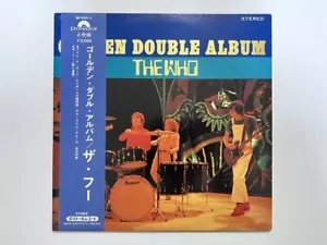 The Who Record Golden Double Album 2 LP Vinyl MP-9355/6 Japan w/OBI - Picture 1 of 10