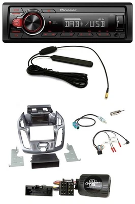 Pioneer MP3 DAB 1DIN Lenkrad USB Autoradio für Ford Transit Connect ohne Display - Bild 1 von 4