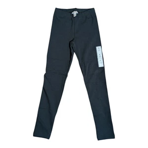 Cat & Jack Kids Cozy Fleece Lining Leggings-Size 7-8 Black Brand New With Tags - Picture 1 of 5