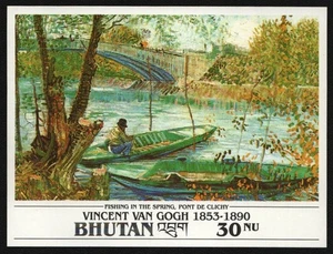 Bhutan 1991 - Mi-Nr. Block 329 ** - MNH - Gemälde - van Gogh - Bild 1 von 1