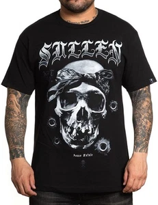 Sullen Men's Ivano Skull Short Sleeve Standard Tee Black - Picture 1 of 6