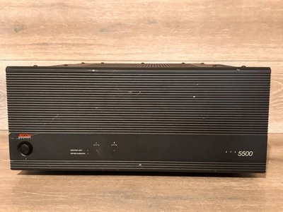 Adcom Model GFA 5500 2 Channel 200W Stereo Power Amplifier Amp - WORKING GOOD - Image 1 of 4