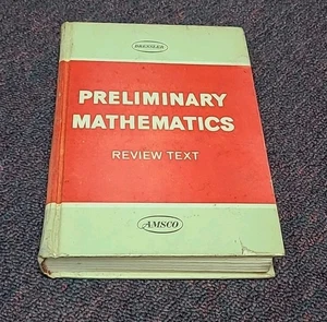 Review Text in Preliminary Mathematics Isidore Dressler 1962 (Ships Immediately) - Picture 1 of 22