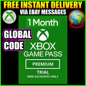 Xbox Game Pass Premium &ndash; 1 Month TRIAL - New Users - REGION FREE CODE