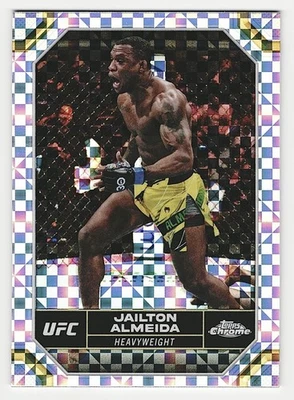 2024 Topps Chrome Jailton Almeida Xfractor Heavyweight #86 - Image 1 of 2