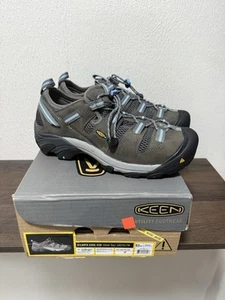 KEEN Atlanta Cool ESD Gargoyle Gray Blue Steel Toe Work Shoes Women's 9.5 W - Picture 1 of 7