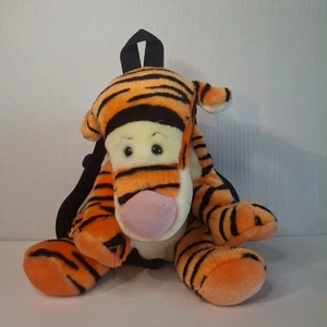 Winnie Puuh Tigger Plüsch Rucksack mit verstellbaren Trägern und Tasche  - Bild 1 von 7