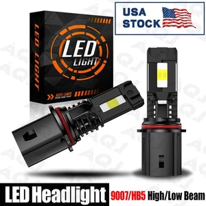For Ford Taurus 1992-2007 9007/HB5 White LED Headlight High Low Beam Light Bulb - Picture 1 of 10