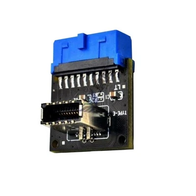 Motherboard Expansion Card USB3.0 Front 19PIN to 3.1 TYPE-E 20PIN Adapter - Image 1 of 4