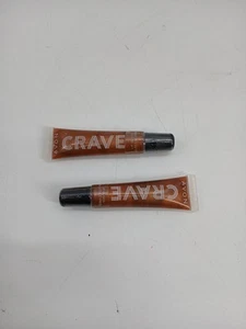 (Lot Of 2) Avon Crave Lip Gloss Salted Caramel (Sealed) NOS Discontinued - Picture 1 of 4