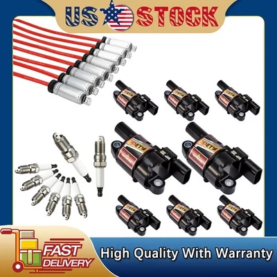 Bobinas de encendido y bujías y cables UF414 para Cadillac Escalade/ESV/EXT V8 07-16 Foto 1 de 4