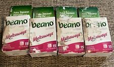 4 Beano Meltaways Food Enzyme Dietary Supp, 15 Tablets Strawberry   DAMAGD BOXES