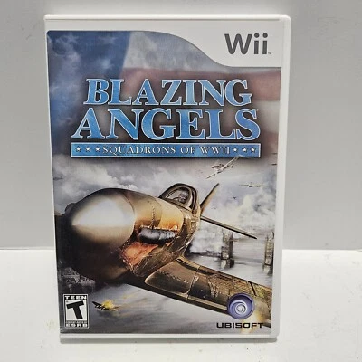 Blazing Angels Squadrons of WWII Nintendo Wii - Complete In Box ~ EUC ~ 2007 - Image 1 of 4