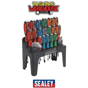 Sealey S01106 Siegen Hammer-Thru Screwdriver, Hex Key & Bit Set 44pc - Picture 1 of 5