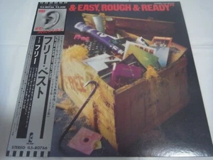 FREE-Free & Easy, Rough & Ready JAPAN 1st.Press w/OBI Paul Kossof Paul Rodgers - Picture 1 of 12