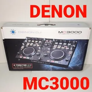 Denon DJ MC3000 2-Channel Controller MIDI USB Interface Serato Traktor W 253344H - Picture 1 of 19