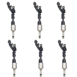 0261500296 For Jaguar F-Type Land Rover Range Rover 3.0L V6 6Pcs Fuel Injector - Picture 1 of 3