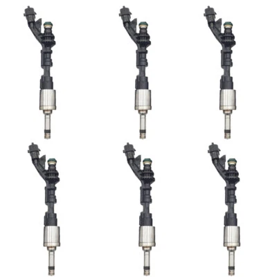 0261500296 For Jaguar F-Type Land Rover Range Rover 3.0L V6 6Pcs Fuel Injector Foto 1 de 3