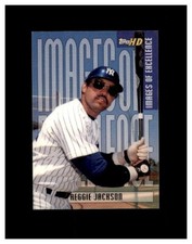 REGGIE JACKSON 2001 TOPPS HD IMAGES OF EXCELLENCE #IE2 NEW YORK YANKEES