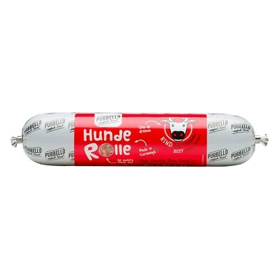 Hunde-Rolle Rind mit Apfel & Buchweizen - Monoprotein Hundefutter mit hohem F... - Bild 1 von 4