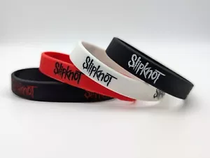 Rockband Punk Musik Armbänder - SLIPKNOT Heavy Metal Silikon Riemen Armband - Bild 1 von 11
