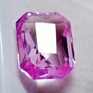 8-10 Karat natürlicher makelloser Madagaskar rosa Morganit Ascher geschnitten loser Edelstein AA + - Bild 1 von 9