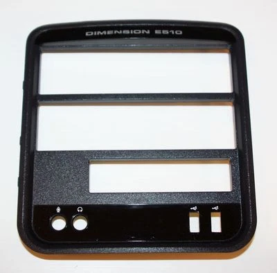 OEM Front Slot Cover Bezel R6848 HJ491 Black--Dell E510 E520 E521 5100 Desktop - Image 1 of 4