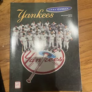 Vintage Original New York NY Yankees 1993 Official Yearbook Bronx Yankee Stadium - Picture 1 of 2