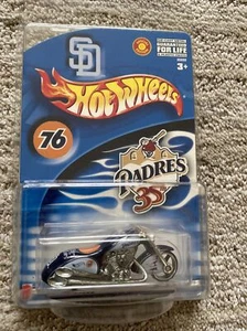 Motocicleta Scorhin Hot Wheels Scorhin 35a San Diego Padres 2003 - Imagen 1 de 7