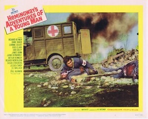 ADVENTURES OF A YOUNG MAN Original Lobby Card 3 RIchard Beymer Diane Baker