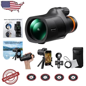 Multi-Purpose 80x100 Monocular Telescope - Perfect Gift for Nature Lovers - Picture 1 of 10