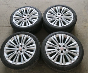Llantas de aluminio Jaguar XF XK 8,5 x 19 ET49 8W83-CC Dunlop 245 40 neumáticos de verano SK23 - Imagen 1 de 15