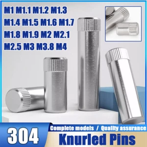 1x Toy Knurled Pins Stainless Steel Wrist Watch Positioning Pin 1mm~4mm Diameter - Picture 1 of 192