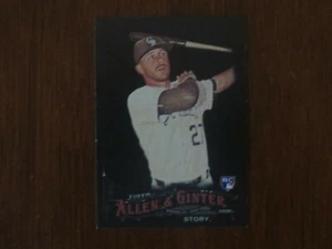 2016 Topps Allen & Ginter Trevor Story X Black #12 Rookie RC - Picture 1 of 2