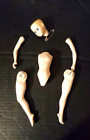 Vintage Ceramic Doll Body Parts complete for Doll Making/ Repair/Re-Stringed 