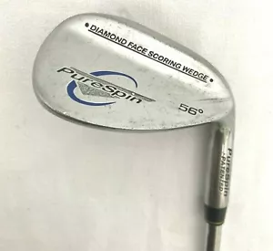 PureSpin Diamond Face Scoring S1 Sand Wedge 56* RH Steel Shaft - Picture 1 of 9