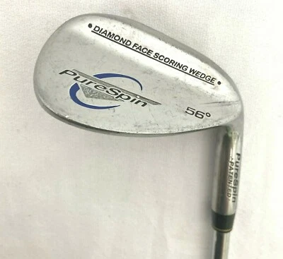 PureSpin Diamond Face Scoring S1 Sand Wedge 56* RH Steel Shaft - Image 1 of 4