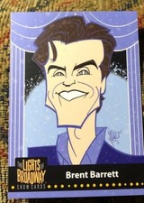 Lights of Broadway Brent Barrett Card From The 2019 Series