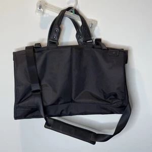 VICTORINOX LEXICON 2.0 WARDROBE TRI-FOLD GARMENT BALLISTIC NYLON BAG BLACK - Picture 1 of 9