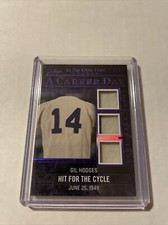 Gil Hodges 2020 Leaf in the Game Patch Relic Serial #3/6  A Career Day