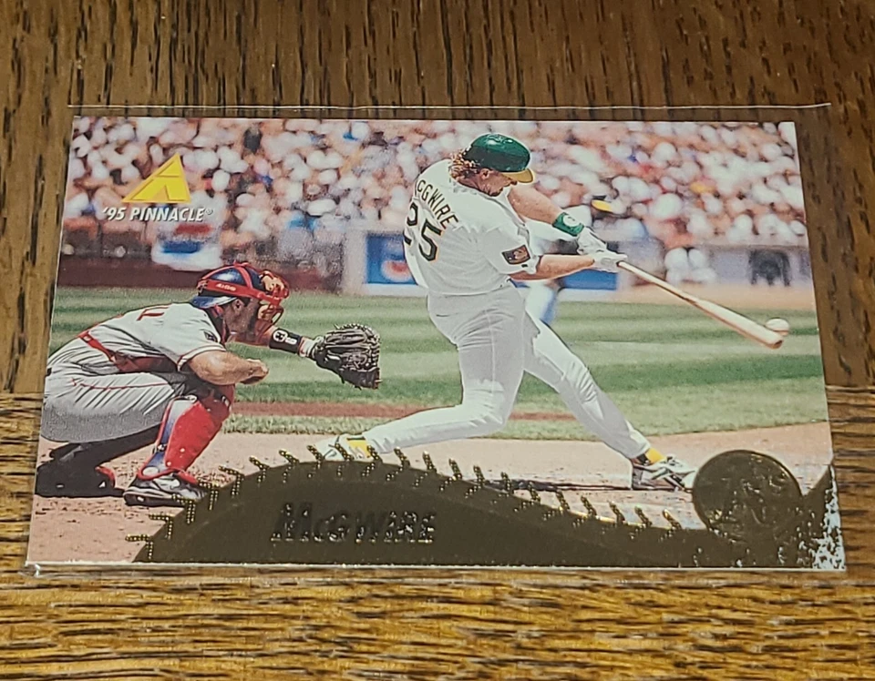 ATHLETICS A'S MARK MCGWIRE 1995 PINNACLE #196 - Image 1 of 1