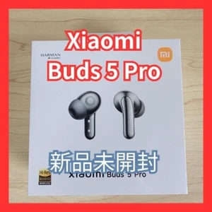 Xiaomi Buds 5 Pro Écouteurs Noir Wi-Fi Antibruit Casque Du Japon - Photo 1 sur 5