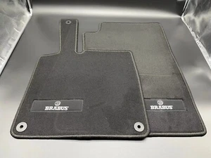 Original Smart 451 Fortwo Brabus Velour Floor Mats Carpets 2pcs New LHD RARE! - Picture 1 of 4