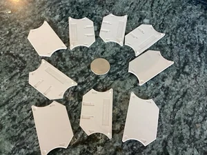 9 Stück Weidmüller 1050000000 Elektroklemme Endstücke WAP2,5-10 - Bild 1 von 2