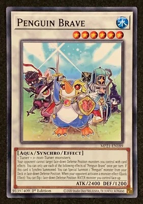 Penguin Brave | MP21-EN189 | Common | 1st Edition | YuGiOh - Image 1 of 3