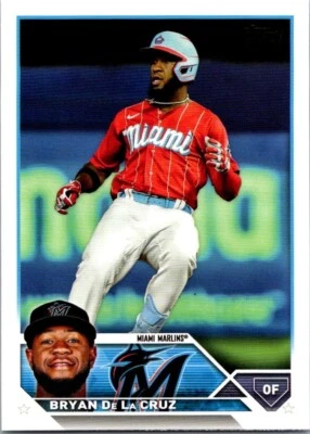 2023 Topps Series 2 Baseball #599 BRYAN DE LA CRUZ - Image 1 of 2